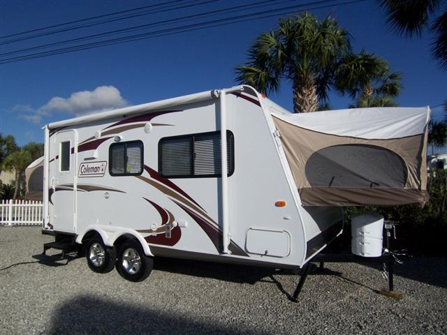 New 2010 Coleman Coleman CT184 Hybrid Travel Trailer For Sale